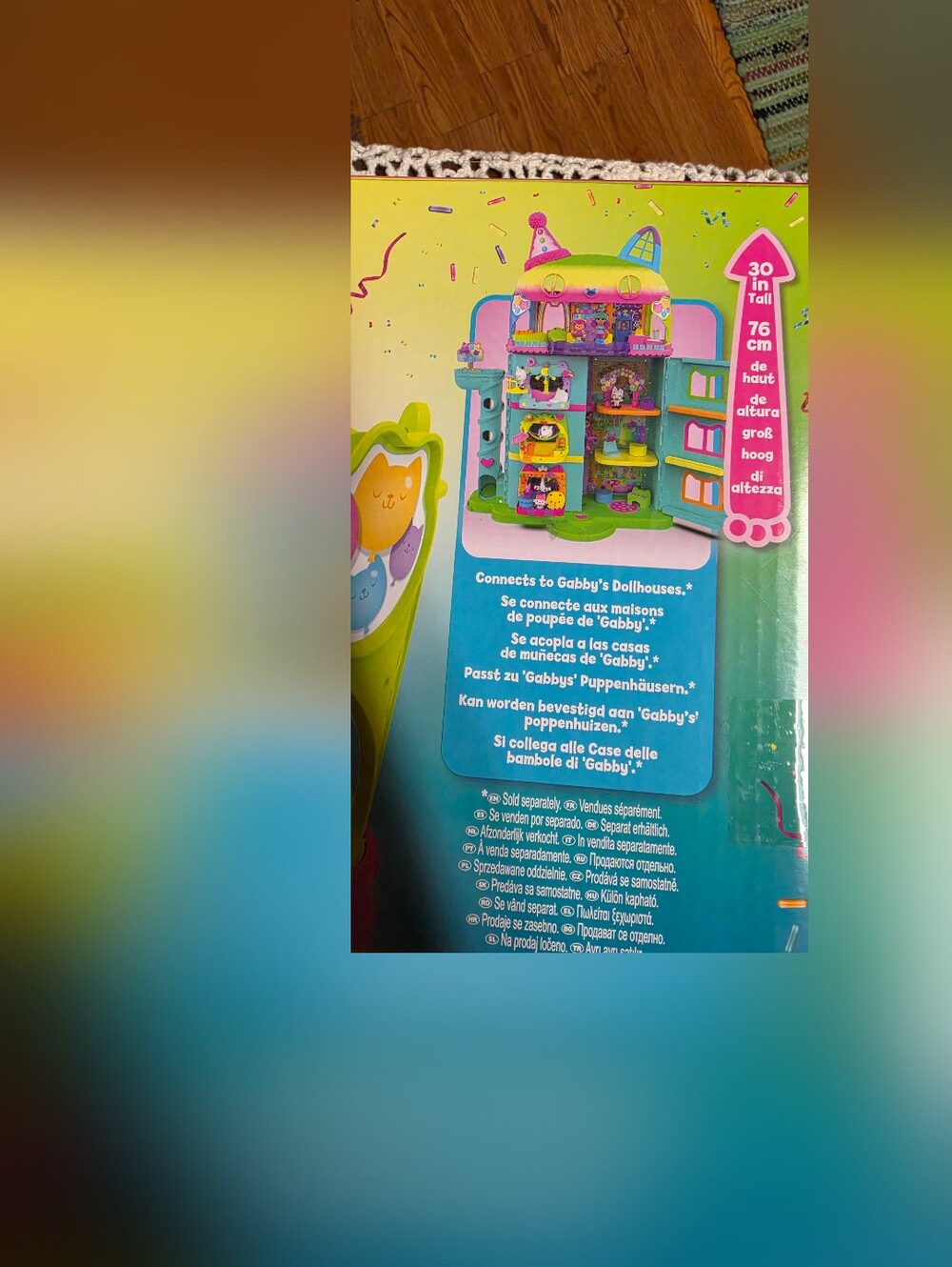 Gabby's Party Room Playset NIB - Pink & Purple - Picture 5 of 5